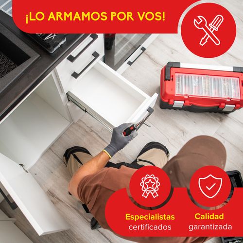 Armado Muebles Cocina kit Bajomesada o Alacena - Easy Córdoba
