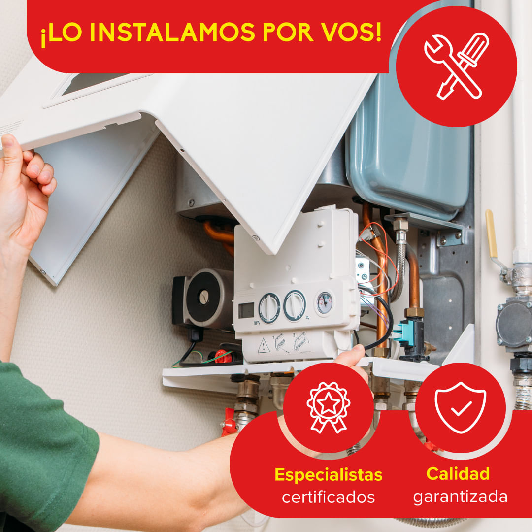 Instalación Calefón Tiro Natural-Córdoba