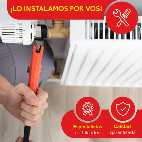 Instalación Estufa Tiro Balanceado Sin Materiales - Capital y GBA