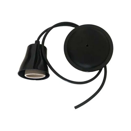 Colgante Para Armar Negro Con Portalampara E27