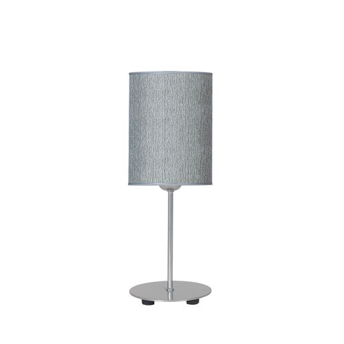 Velador Libertad Base Plata E27 Gris San Justo