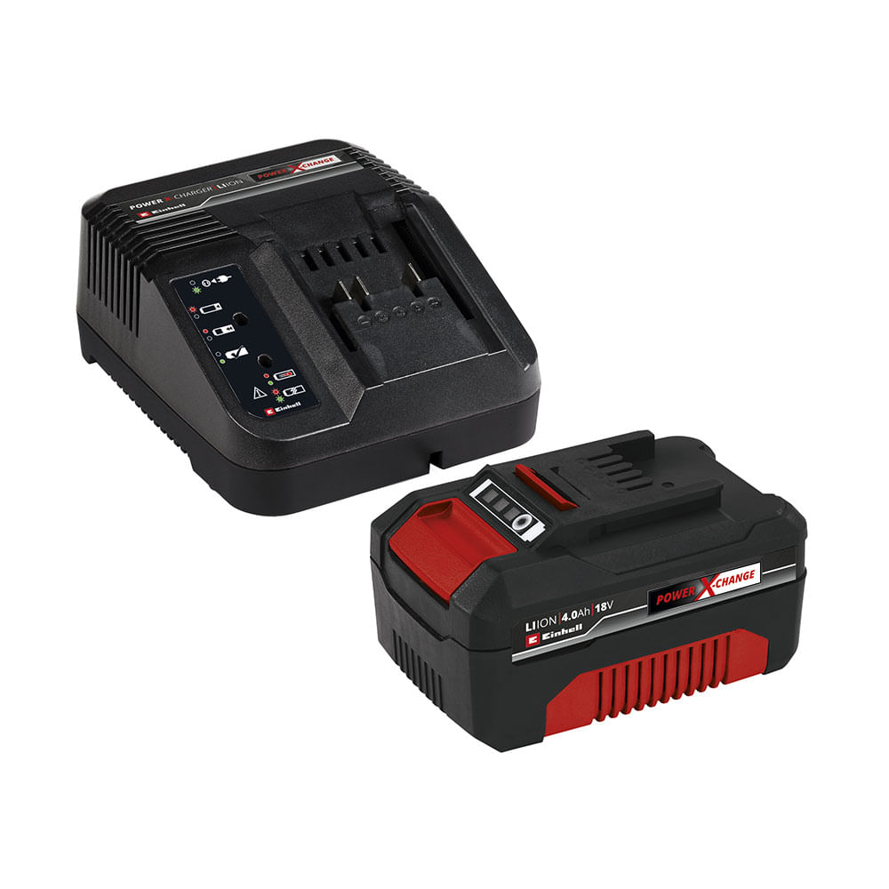 Batería de Iones de Litio 18V 4.0Ah + Cargador Power X-Change Einhell