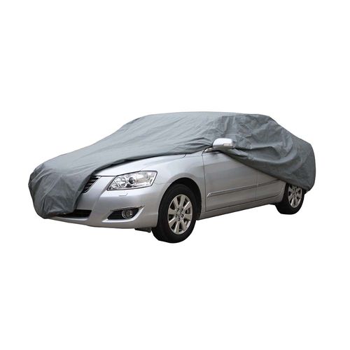 Cubre Auto Microperforado Gris Iael