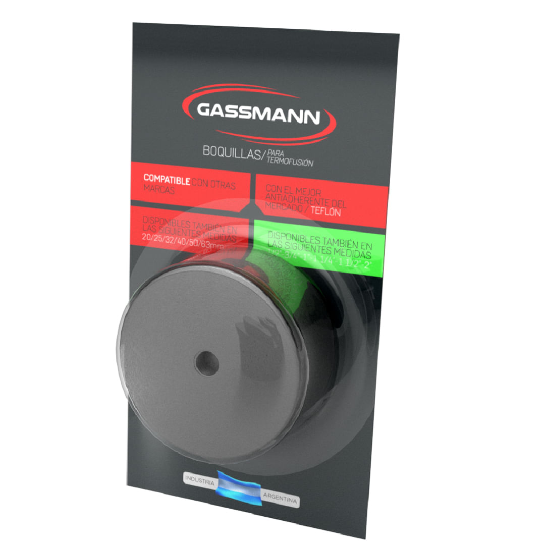 Boquilla Termofusion 63 Mm Gassmann