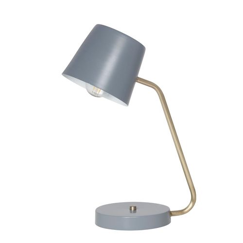 Lampara Escritorio Colonia E27 Gris Bronce Don Bell