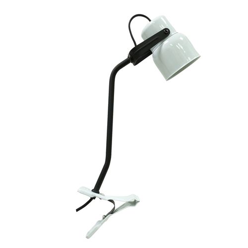 Lampara Escritorio Pinza 1 Luz E27 Blanco San Justo
