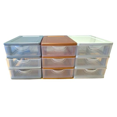 organizador plastico 3 cajones pdq