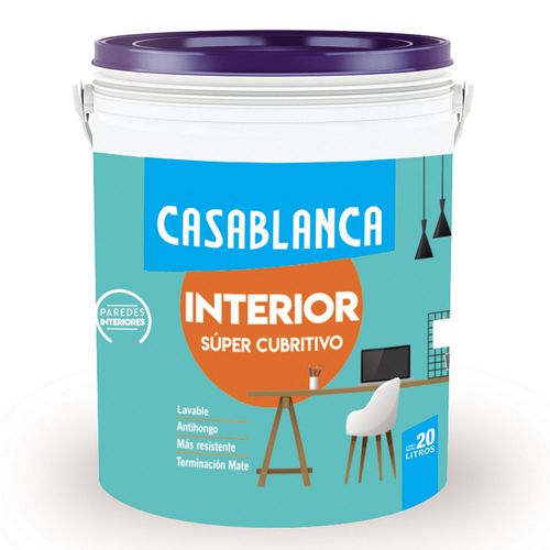 Látex Interior 10Lts Casablanca
