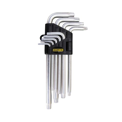 Set De 9 Llaves Largas Torx Crossmaster