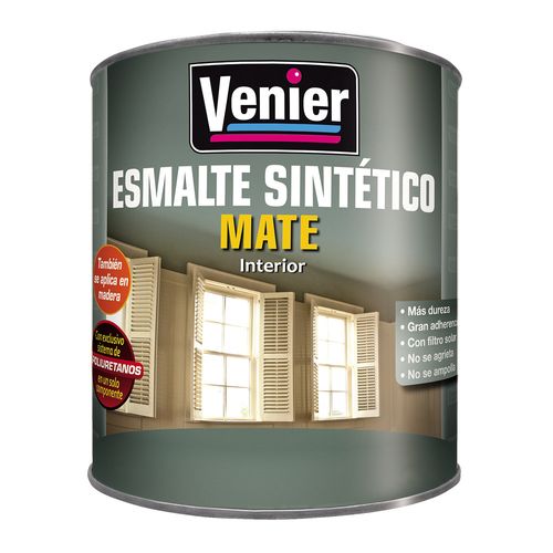 Esmalte Sintético 3P Interior/Exterior Blanco Mate x0,5Lt Venier