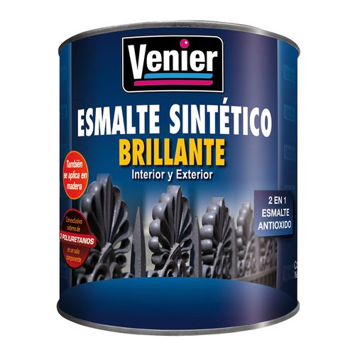 Esmalte Sintético 3P Interior/Exterior Naranja Brillante x 0.5Lt Venier