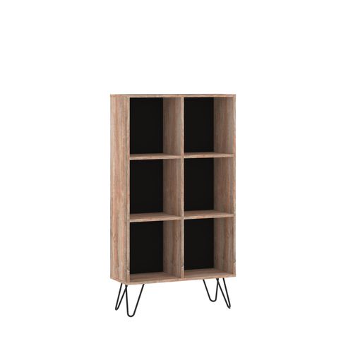 Biblioteca Anne 6E  75X30X141 Cm Atakama Dielfe