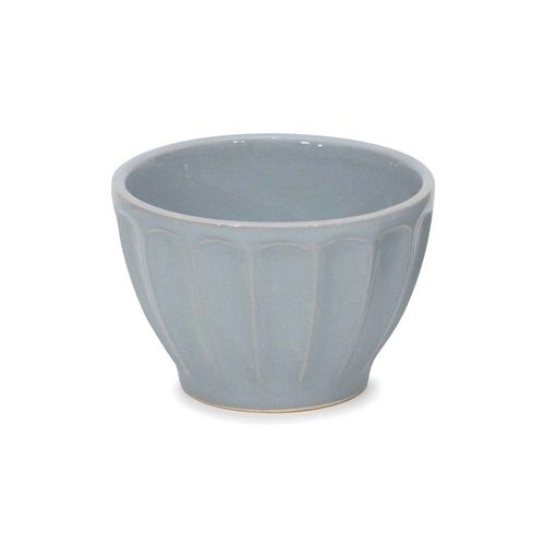 Bowl Faceteado Gris 10.5cm Ceramica