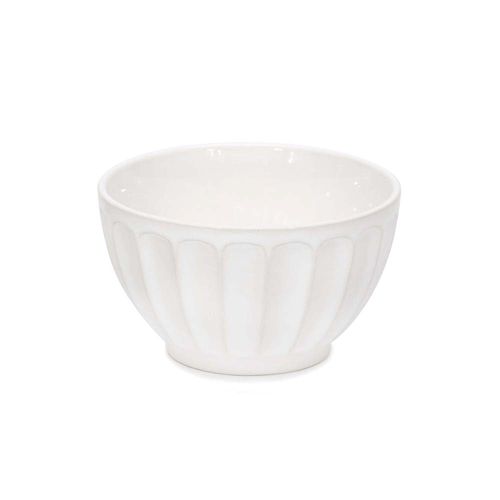 Bowl Faceteado Beige Ceramica 13 Cm Plus Gourmet