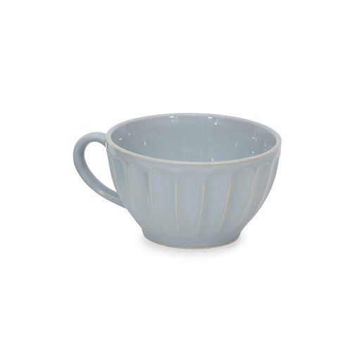 Tazon Faceteado Gris Ceramica 480 Cc Plus Gourmet