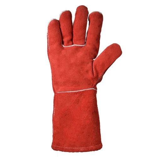 Guante de Descarne Largo Rojo T 10 DP