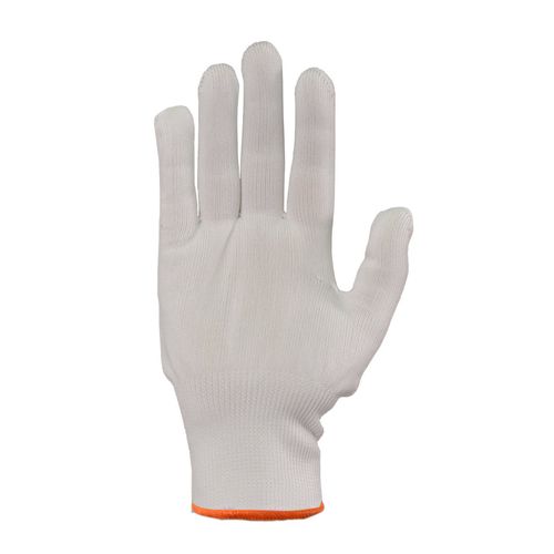 Guante Sin Costura Liso Blanco T10 DP