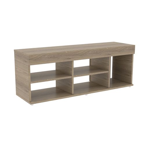 Rack Lcd 85  129X37X52 Cm Roble Denver Fiplasto