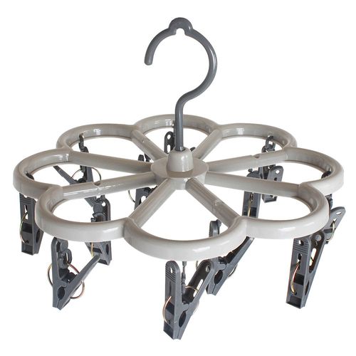 Colgador 12 Ganchos Gris Cotidiana