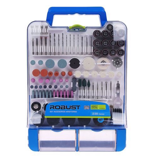 Set de Acccesorios para Herramientas 238 Piezas Robust