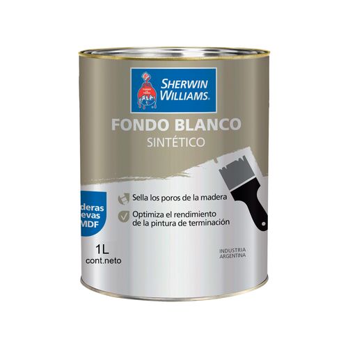 Sintetico Fondo Blanco Sherwin Williams 1Lts