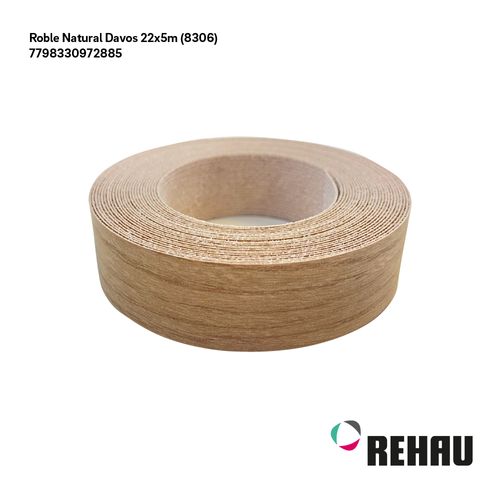 8306 Tapacanto Roble Natural 22x5 M Rehau