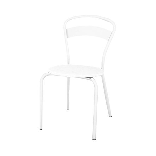Silla De Comedor Milano Blanca 45X50X83 Cm Dielfe