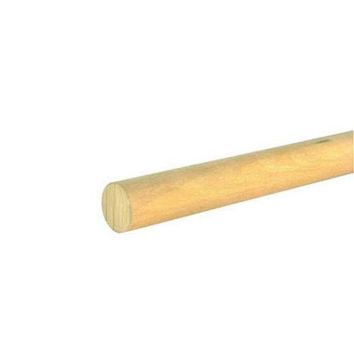 Varilla Lisa Palo Blanco 10 Mm X 1 M Madermax