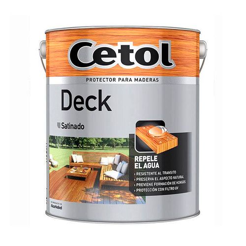 Deck Satinado Natural 4Lts Cetol