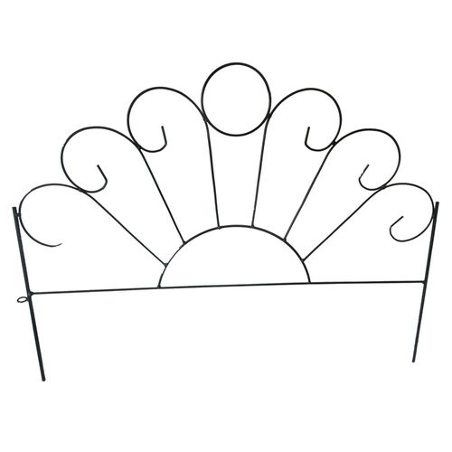 Cerco De Hierro Pavo Real 60X45 Cm Roots