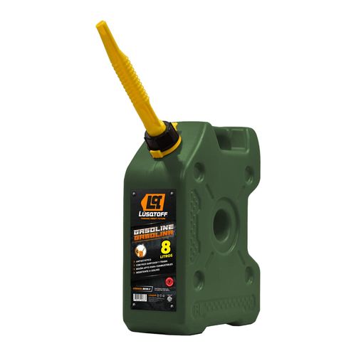 Bidon 8 L Extra Chato Verde Lüsqtoff