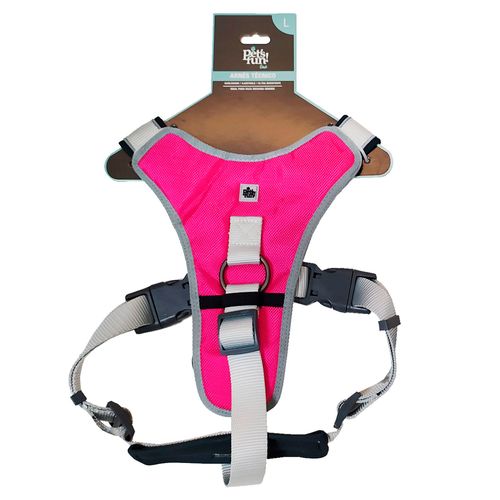 Arnes Para Perros Acolchado Pet's Fun Tecnico L Rosado