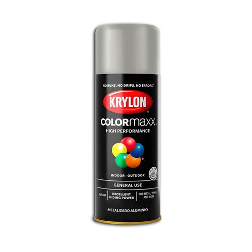 Aerosol Uso General 5B Metalizado Aluminio 400 Cc Krylon
