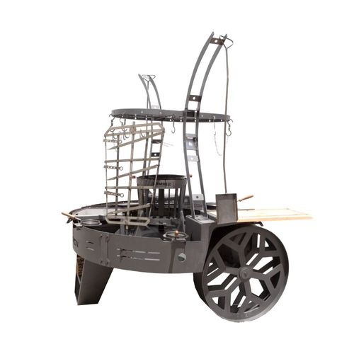 Parrilla a Carbón 210X170Cm Gris Oscuro Hummer Tromen