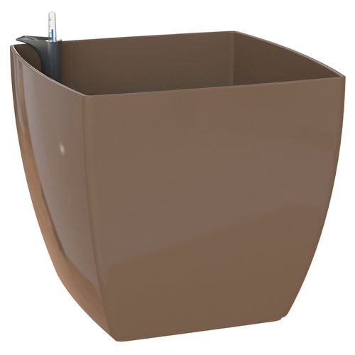 Maceta Siena Taupe Marrón 30X30X27 Cm Outzen