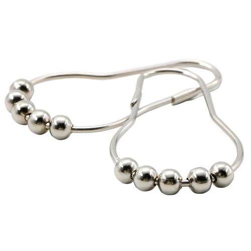 Set De Ganchos Baño Uvas Cromo 12U Cotidiana