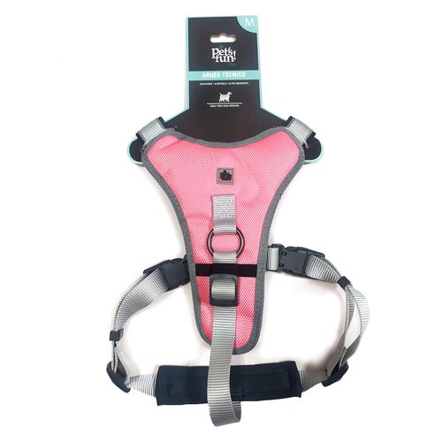 Arnes Para Perros Pet's Fun Acolchado Talla M Color Rosa