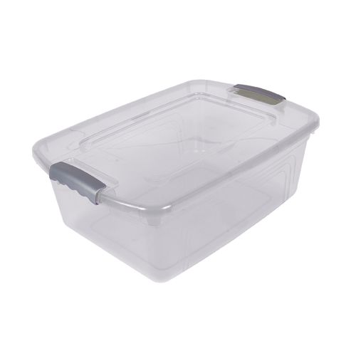 Caja Organizadora Transparente 20L Sao Bernardo