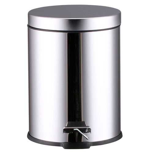 Cesto De Basura A Pedal Métalico 5 L Cotidiana