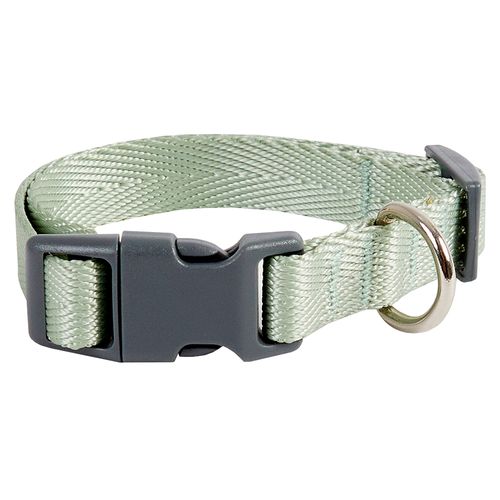 Collar Para Perros Poliester Talla L Verde Pet'S Fun