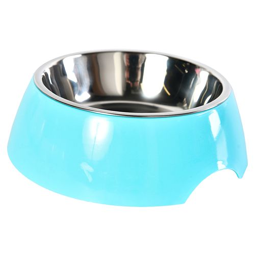 Plato Para Perros Celeste 350 Ml Pet'S Fun