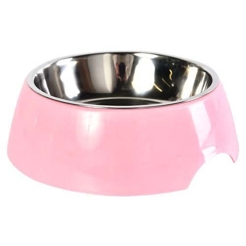 Plato Para Perros Rosa 350 Ml Pet'S Fun