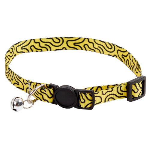 Collar Para Gatos Pet's Fun Poliester Curvas