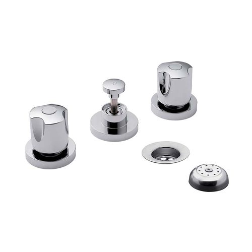 Juego para Bidet 3 Agujeros Linea Pampa 295/B6 Cromo FV