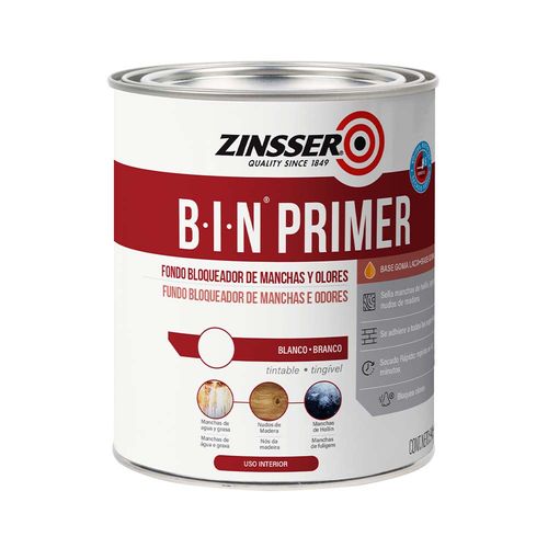 Primer Zinsser Bin Blanco Mate 0.946Lt