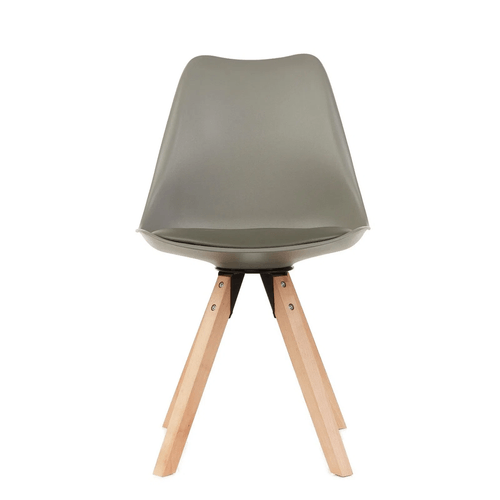 Silla Tulip Pata Central 40X48X82 Cm Beige Garden Life