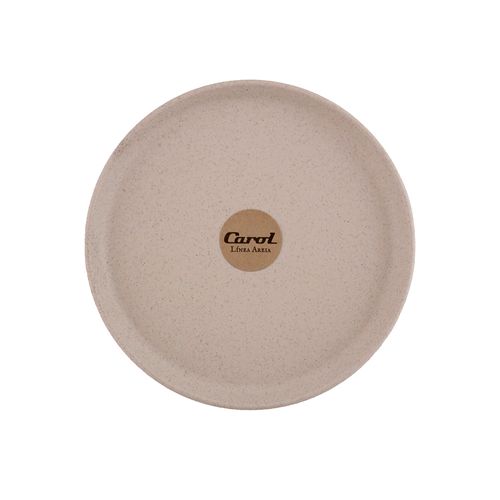 plato 21 cm beige carol areia