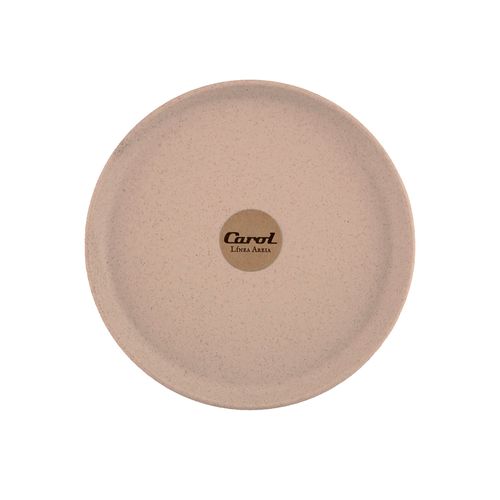 plato 21 cm damasco carol areia