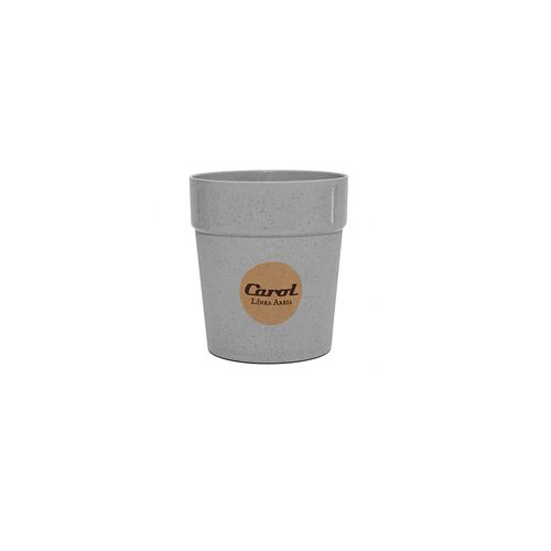 vaso 420 ml gris carol areia