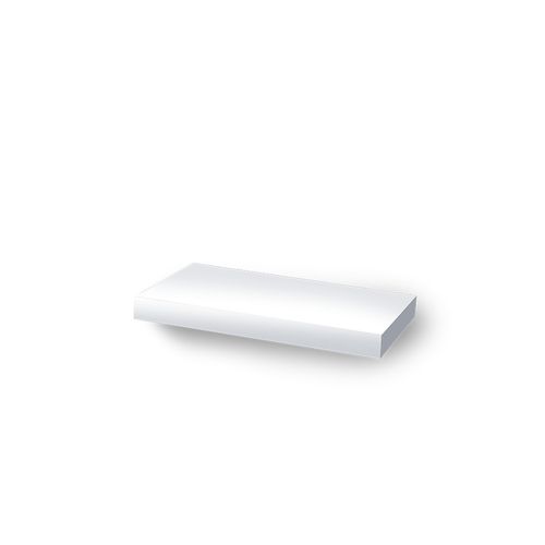 Estante Flotante 40 X 25 Blanco X 1U Sc Metalúrgica